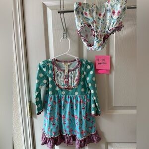 Matilda Jane.  18-24 months long sleeve dress.